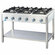 Trzon kuchenny gazowy, 6-Palnikowy, 700 mm, 32.5 kW, G20 | Stalgast 979611