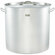 Gastronomiczny garnek wysoki z pokrywką, stalowy, Ø 500 mm, V 98.2 l | Gredil 011505