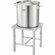 Gastronomiczny garnek wysoki z pokrywką, stalowy, Ø 500 mm, V 98.2 l | Gredil 011505