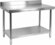 Stół przyścienny składany z półką 1000x700x850(H) + 100mm | Yato Gastro YG-09031