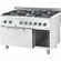 Trzon gazowy 6-palnikowy ECO z piekarnikiem elektrycznym P 25.5+6.5 kW, U G20 | Stalgast 9714310
