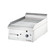 Płyta grillowa profesjonalna gazowa, ryflowana, 6.5 kW, G20, chrom | Stalgast 9736210