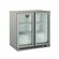 Chłodziarka barowa 2-drzwiowa nierdzewna 220L | PROBOX PXDBQ220SO / GLASS