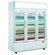 Szafa chłodnicza 3-drzwiowa przeszklona srebrna 1300L | PROBOX PXLG 1300F SILVER