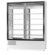 Szafa chłodnicza przeszklona RAPA SCh-2S 1400 / 1D | RAPA SCh-2S 1400 / 1D