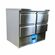 Stół chłodniczy nierdzewny z szufladami 240L | Ice Horizon S901-4D