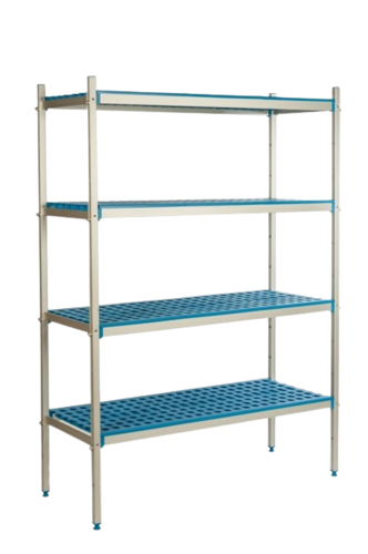 Regały aluminiowo-polipropylenowe