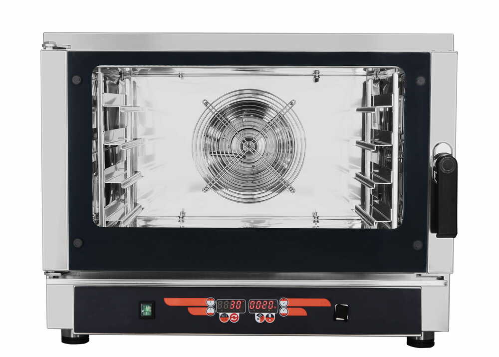 Piec konwekcyjno-parowy | 4xGN1/1 | 4x600x400 | sonda | 9 programów | 5,45kW | Resto Quality FED04