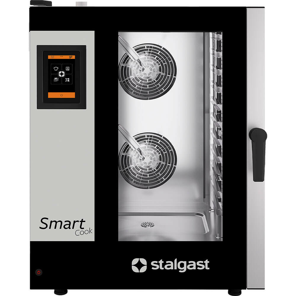 Piec konwekcyjno-parowy, STALGAST SmartCook, dotykowy, 11xGN2/1, P 28.5 kW | Stalgast 9100055