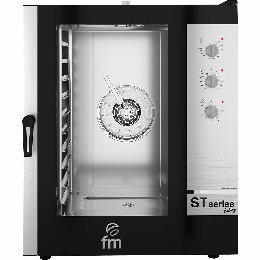 Piec konwekcyjno-parowy, piekarniczy, gazowy, ST-Bakery, manualny, 10x(600x400), P 20 kW | Stalgast 9120497
