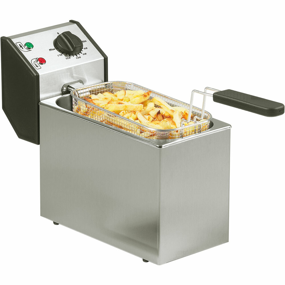 Frytownica jednokomorowa, nastawna, V 5 l, P 3.2 kW | Roller Grill 777320 Stalgast