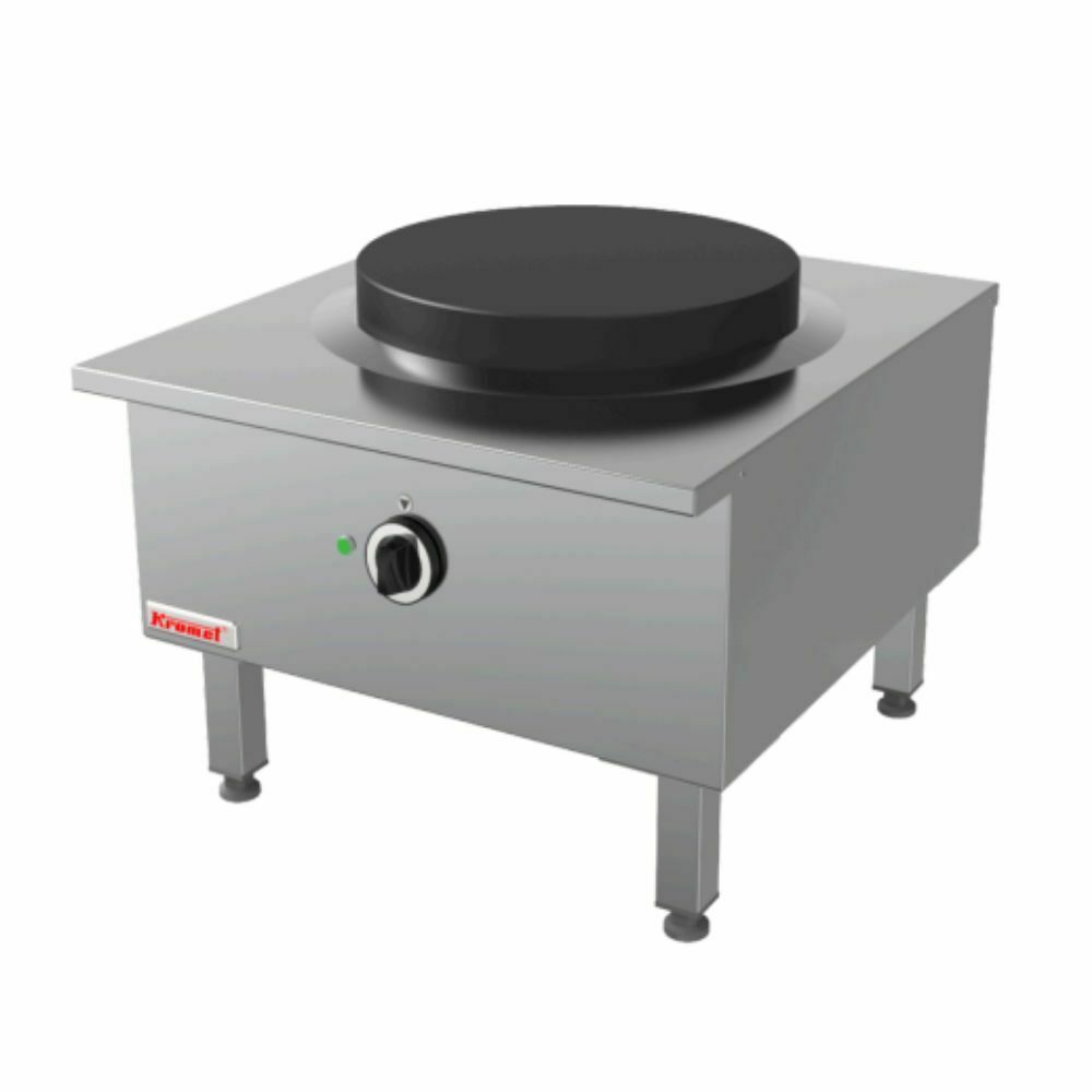 Taboret elektryczny 1-palnikowy 5 kW 400V | Kromet 000.TE-1F
