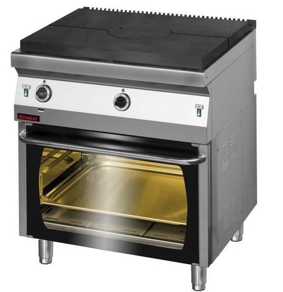 Kuchnia gazowa z piekarnikiem gazowym | Kromet 700.KG/I-800/PG-2