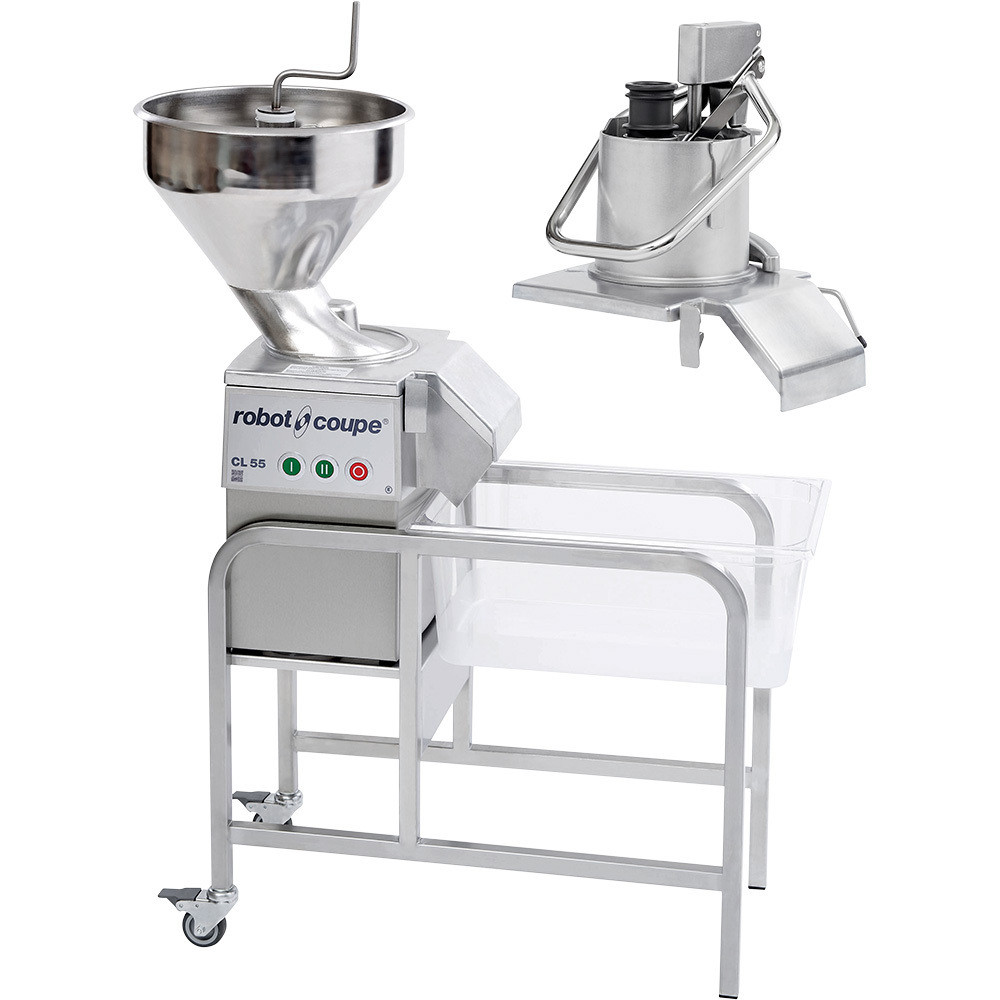 Elektryczna szatkownica do warzyw CL55 z 2 podajnikami 400 V | Robot Coupe 713553