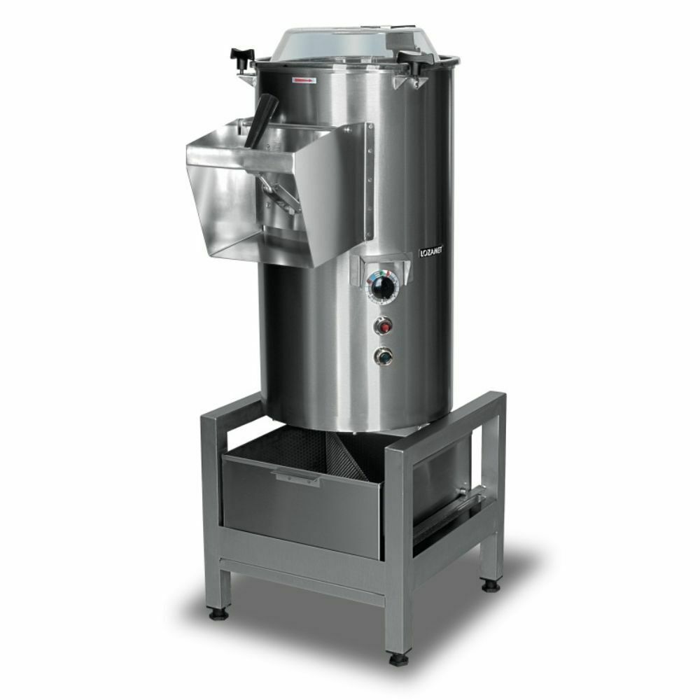 Obieraczka gastronomiczna do ziemniaków z osadnikiem obierzyn 430-670 kg/h | Lozamet OZO.3.1/S