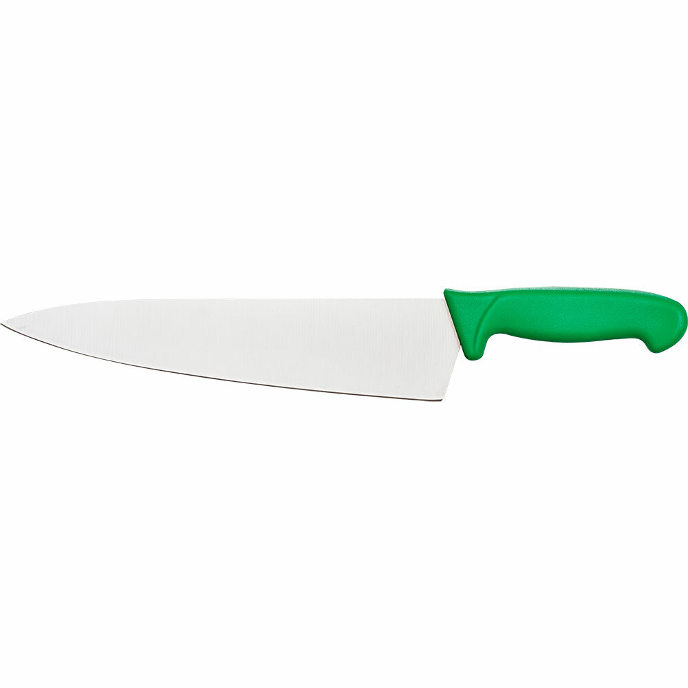 Nóż kucharski, HACCP, zielony, L 260 mm | Stalgast 283262