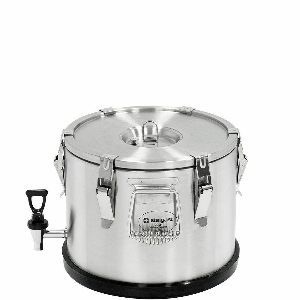 Termos transportowy z kranem nierdzewny 15L | Stalgast 052154