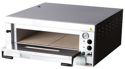 Piec gastronomiczny do pizzy 1-poziomowy E - 6L | Redfox 00006552