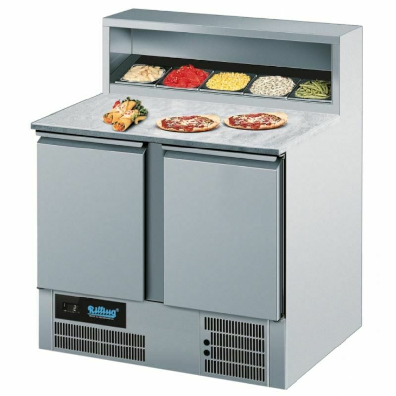 Stół chłodniczy do pizzy nierdzewny 270L | Rilling AKTP079500EV