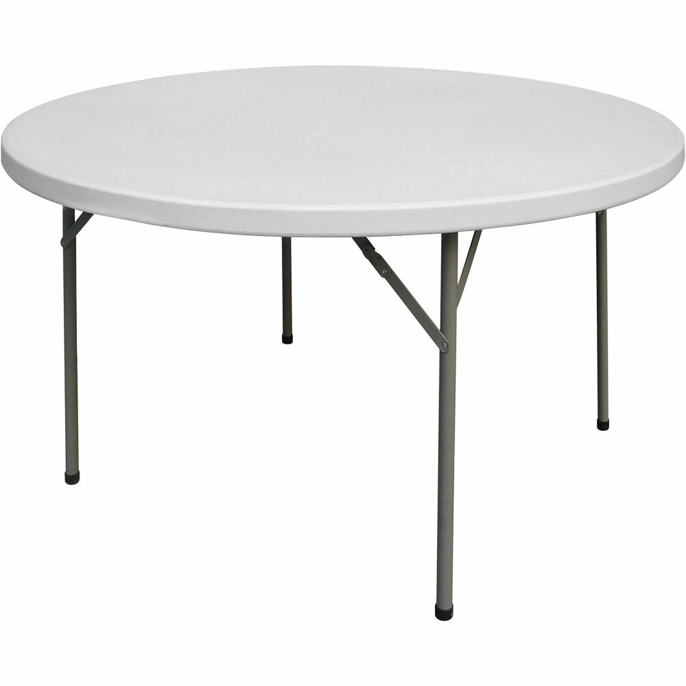 Stół cateringowy składany okrągły fi 1150 h 740 mm | Stalgast 950131