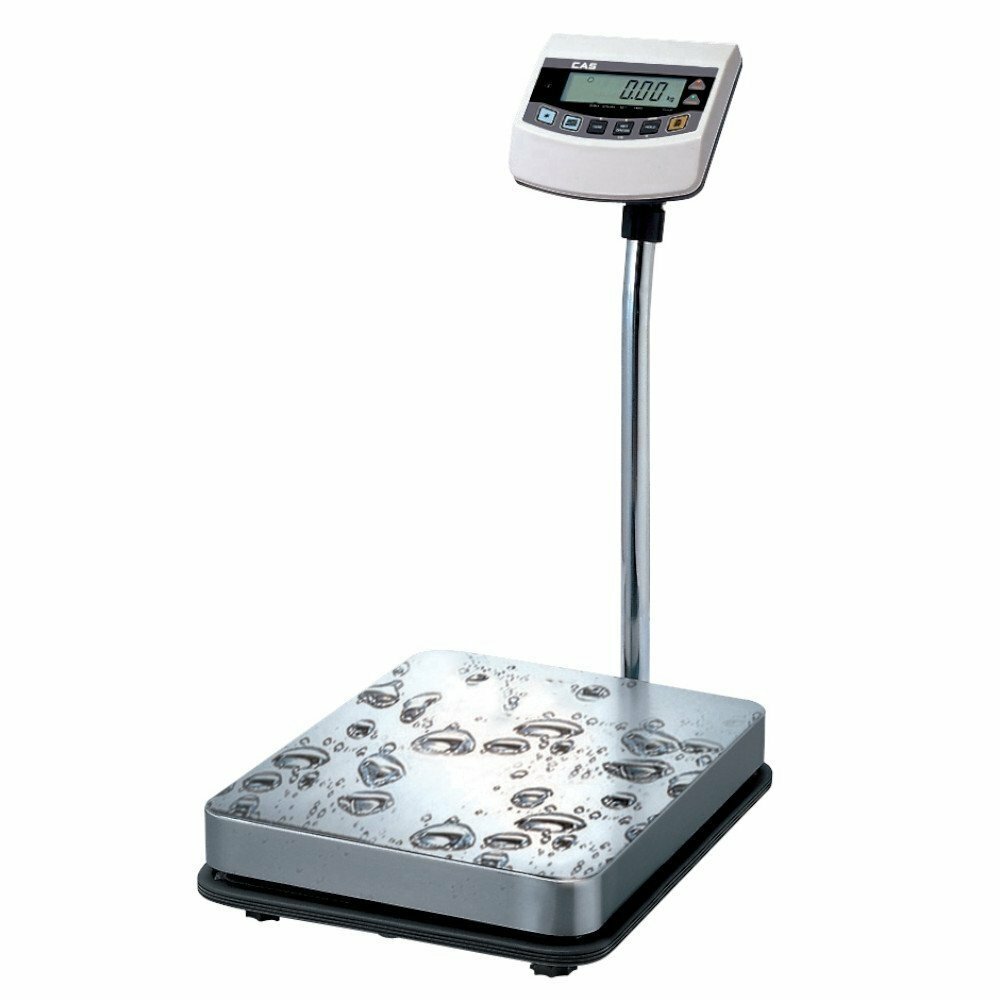 Wodoodporna waga pomostowa do 150kg | CAS BW-1 150 N