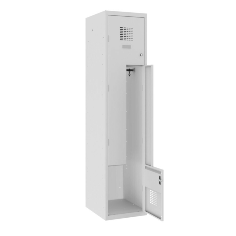 Szafa ubraniowa z drzwiami w kształcie litery L 1800x400x500 mm | MALOW SUL 41 W ST
