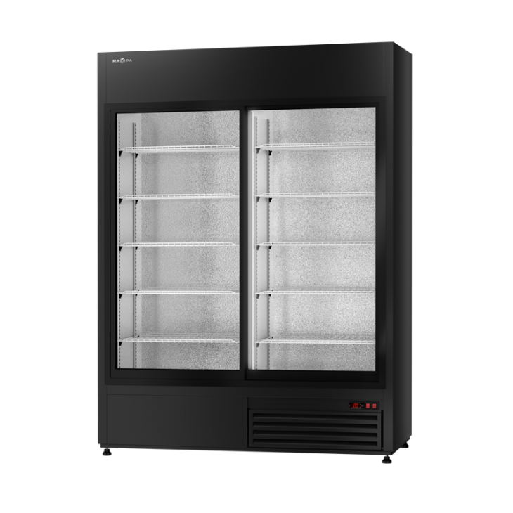 Szafa chłodnicza przeszklona | RAPA SCh-SR 1600/WH OR