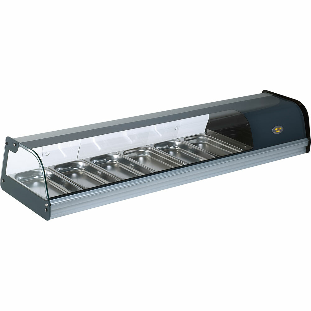 Witryna chłodnicza nastawna 6xGN1/3 | Roller Grill 777134 Stalgast