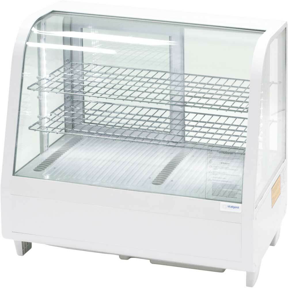 Witryna ekspozycyjna 100l biała oświetlenie led | Stalgast 852103