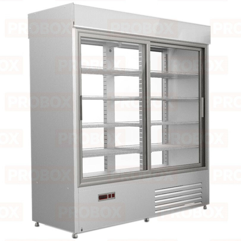 Szafa chłodnicza Cebea Bochnia Westa SCh-1-2/P 1400 drzwi przeszklone - 164/76 | CEBEA Westa SCh-1-2/P 1400 - 164/76