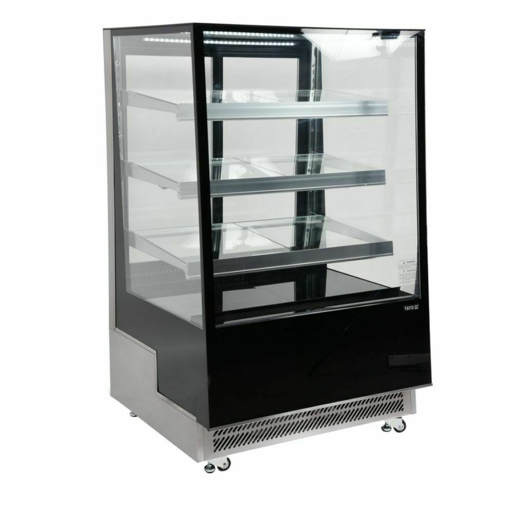 Witryna chłodnicza czarna 500L | Yato Gastro YG-05045