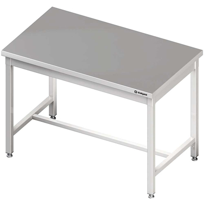 Stół centralny bez półki 800x700x850 mm skręcany | Stalgast 980087080
