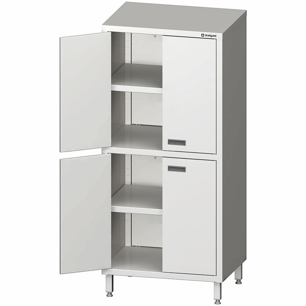 Szafa magazynowa,drzwi skrzydłowe  900x500x2000 mm | Stalgast 981575090