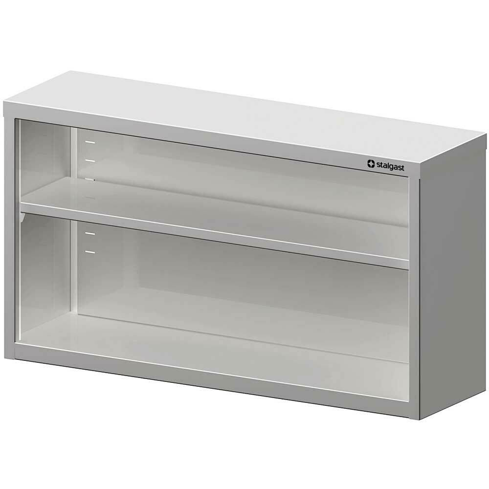 Szafka wisząca otwarta 1300x400x600 mm | Stalgast 981684130