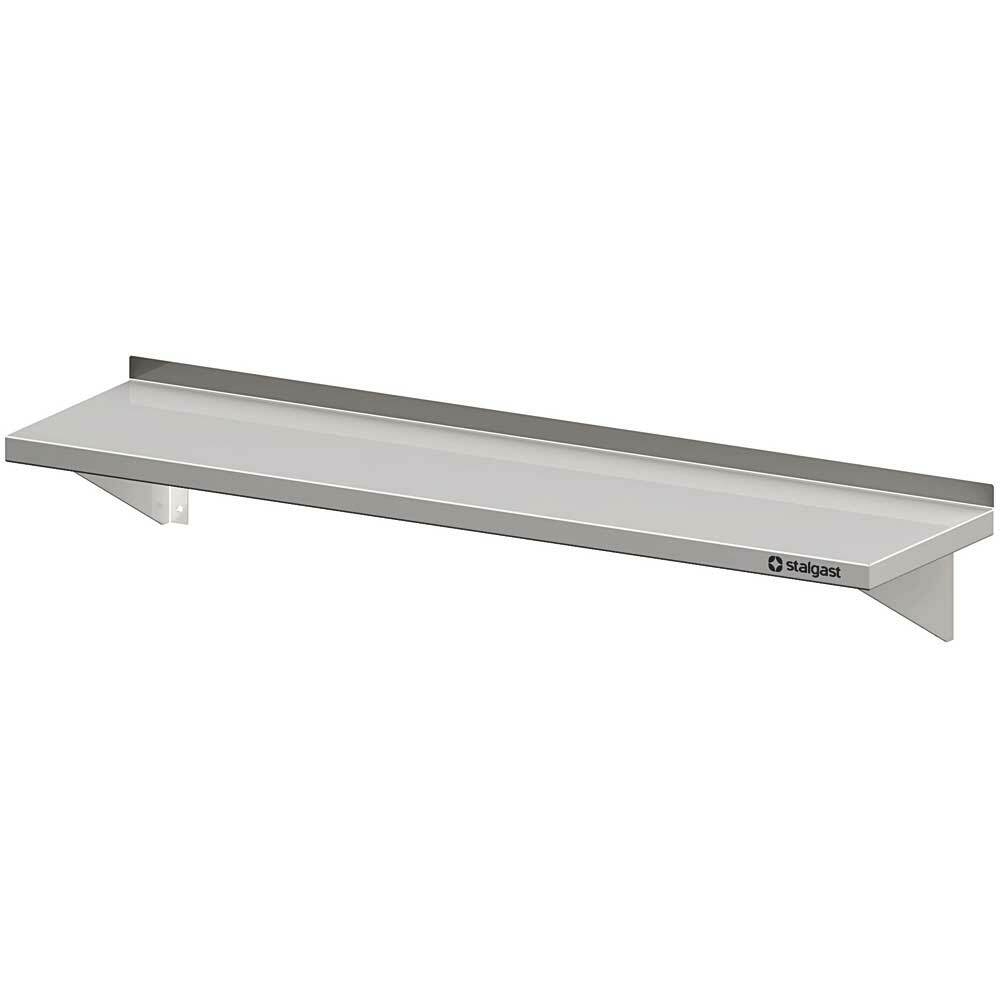 Półka wisząca na konsolach 900x300x170 mm | Stalgast 981733090