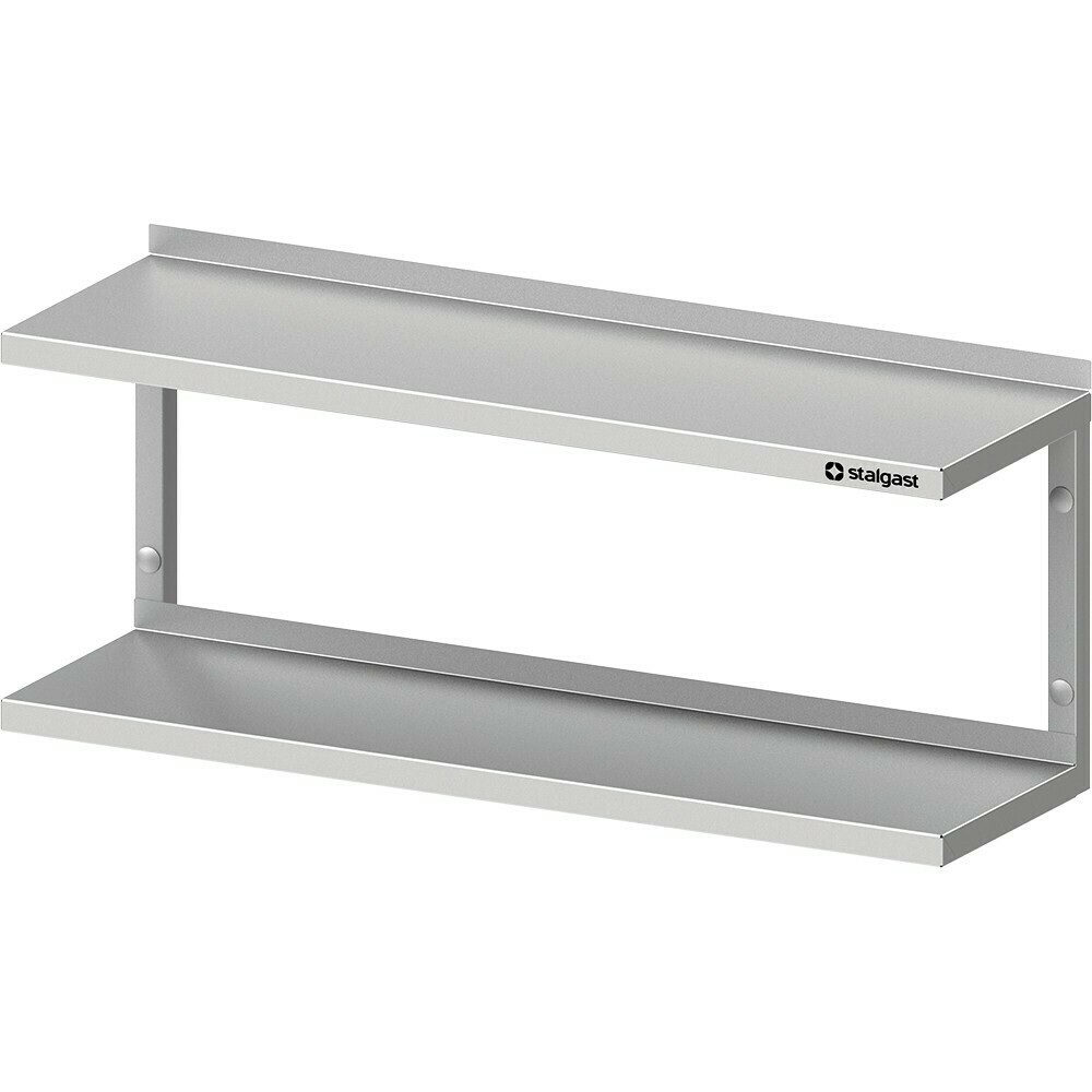 Półka wisząca podwójna 1100x300x390 mm | Stalgast 981833110