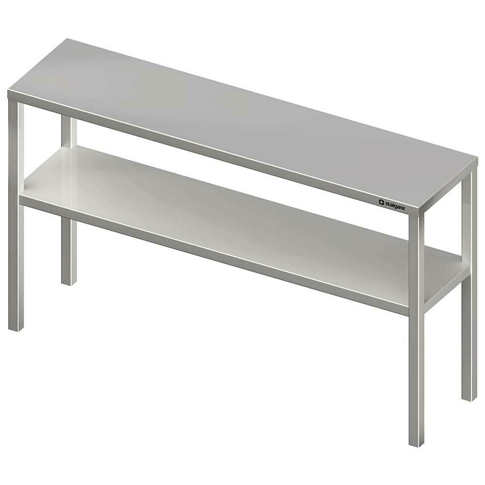 Nadstawka na stół podwójna 1300x300x700 mm | Stalgast 981933130
