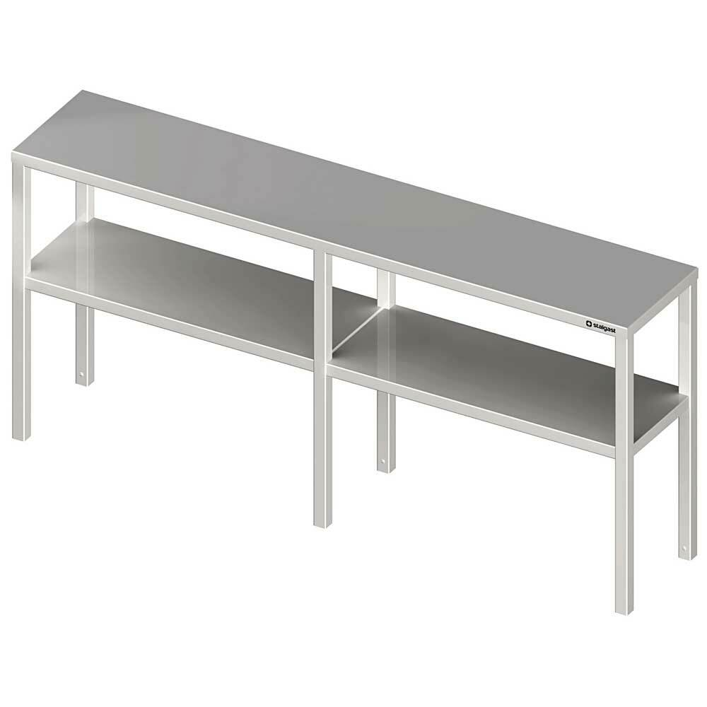 Nadstawka na stół podwójna  1600x400x700 mm | Stalgast 981944160
