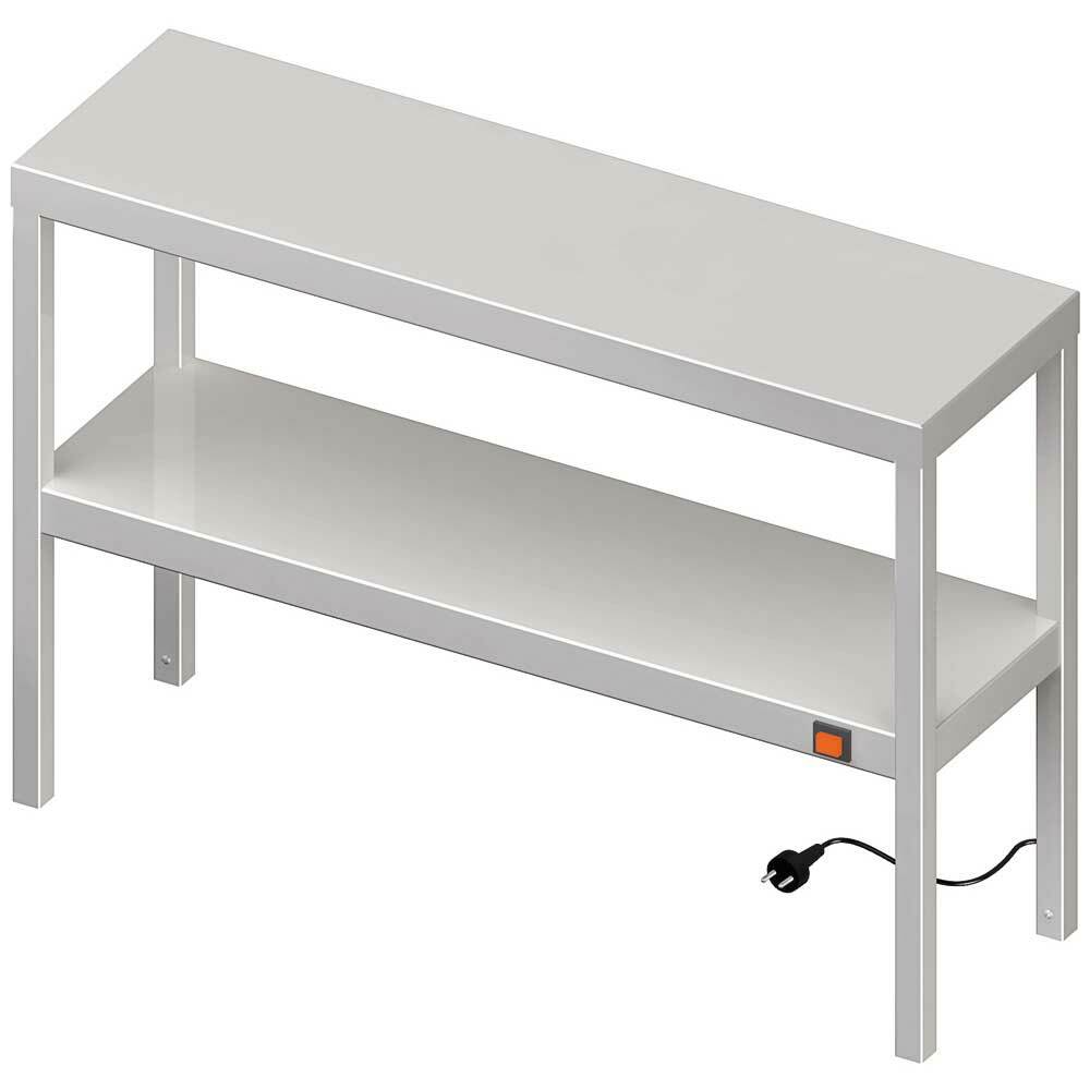 Nadstawka grzewcza na stół podwójna  1200x400x700 mm | Stalgast 982224120