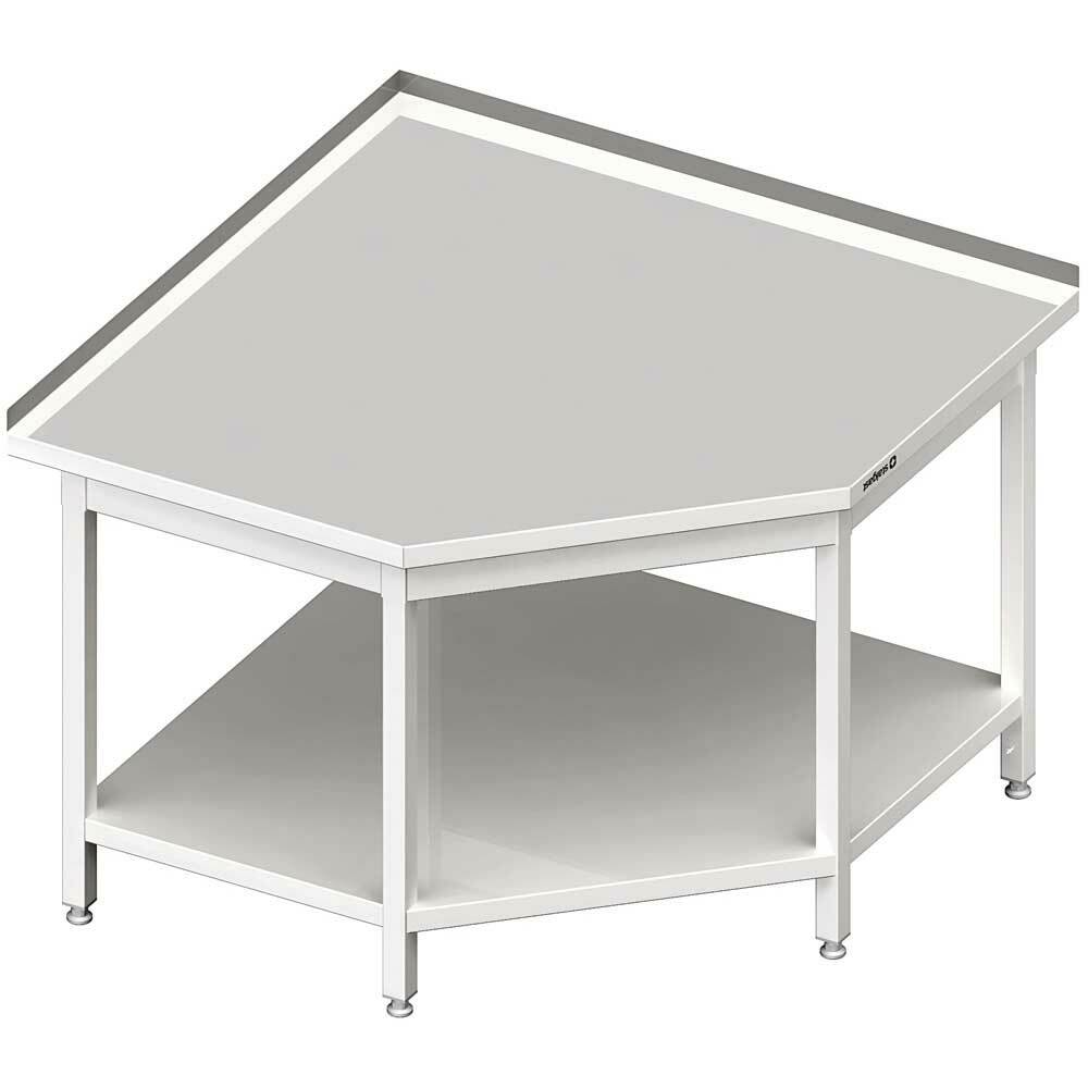 Stół przyścienny,narożny 700(L)x600x850 mm | Stalgast 980127060