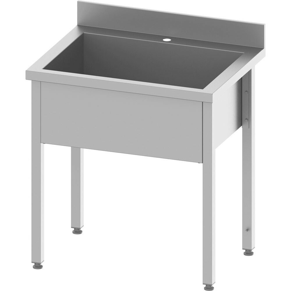 Basen gastronomiczny 1-komorowy, skręcany 1000×600×850 mm, h=400 mm 951346100 | Stalgast 951346100