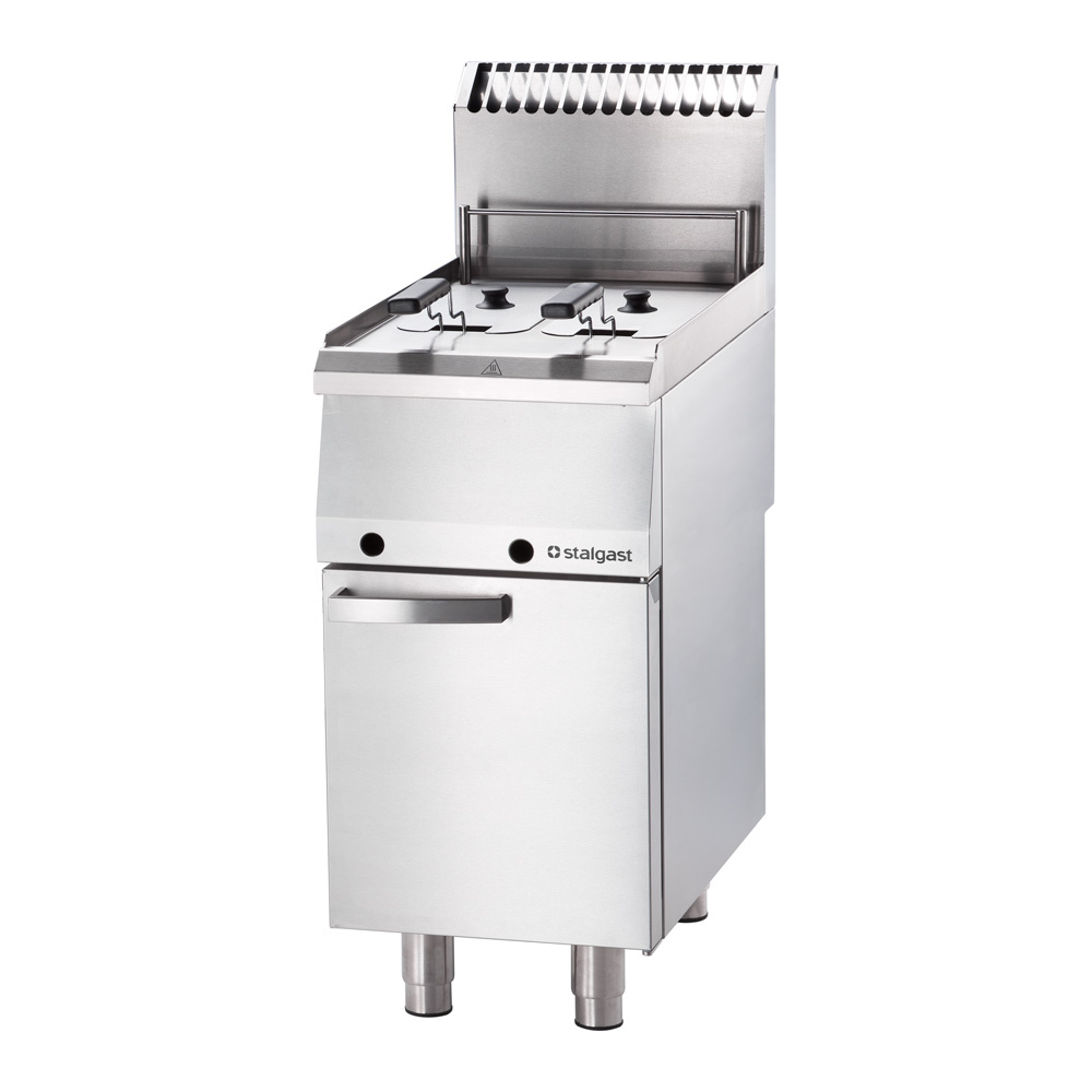 Profesjonalna frytownica podwójna, gazowa, V 2x7 l, 12 kW, G30 | Stalgast 9725230
