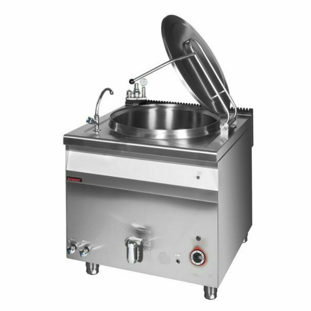 Kocioł warzelny pośredni gazowy 200L 21 kW | Kromet 900.BGK-200