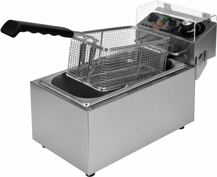 Gastronomiczna frytownica 1-komorowa 3,5L | Yato Gastro YG-04608