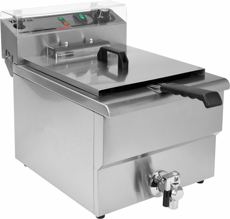 Frytownica gastronomiczna elektryczna z zaworem spustowym 12L | Yato Gastro YG-04630