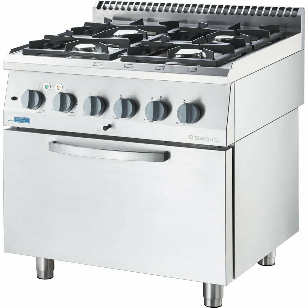 Trzon gastronomiczny ECO , 4-Palnikowy, P 17+6.5 kW, U G20 | Stalgast 9713610