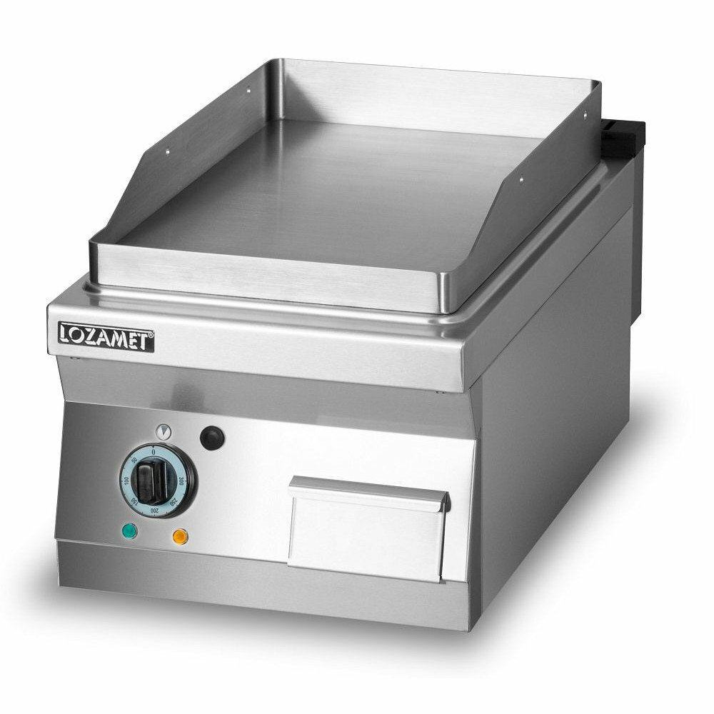 Grill płytowy elektryczny nastawny - płyta gładka | Lozamet L900.GPE450G