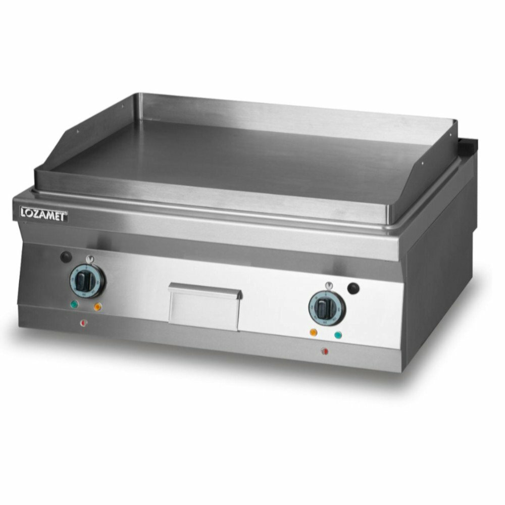 Grill płytowy elektryczny nastawny - płyta gładka | Lozamet L700.GPE800G