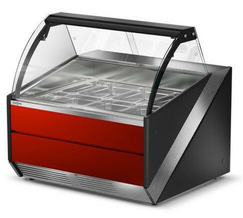 Lada grzewcza szyba gięta 134,5x120x121 cm - RAPA, L-S/DHBM | RAPA L-S/DHBM