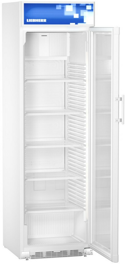 Szafa chłodnicza przeszklona na napoje 412L | Liebherr FKDv 4213 001